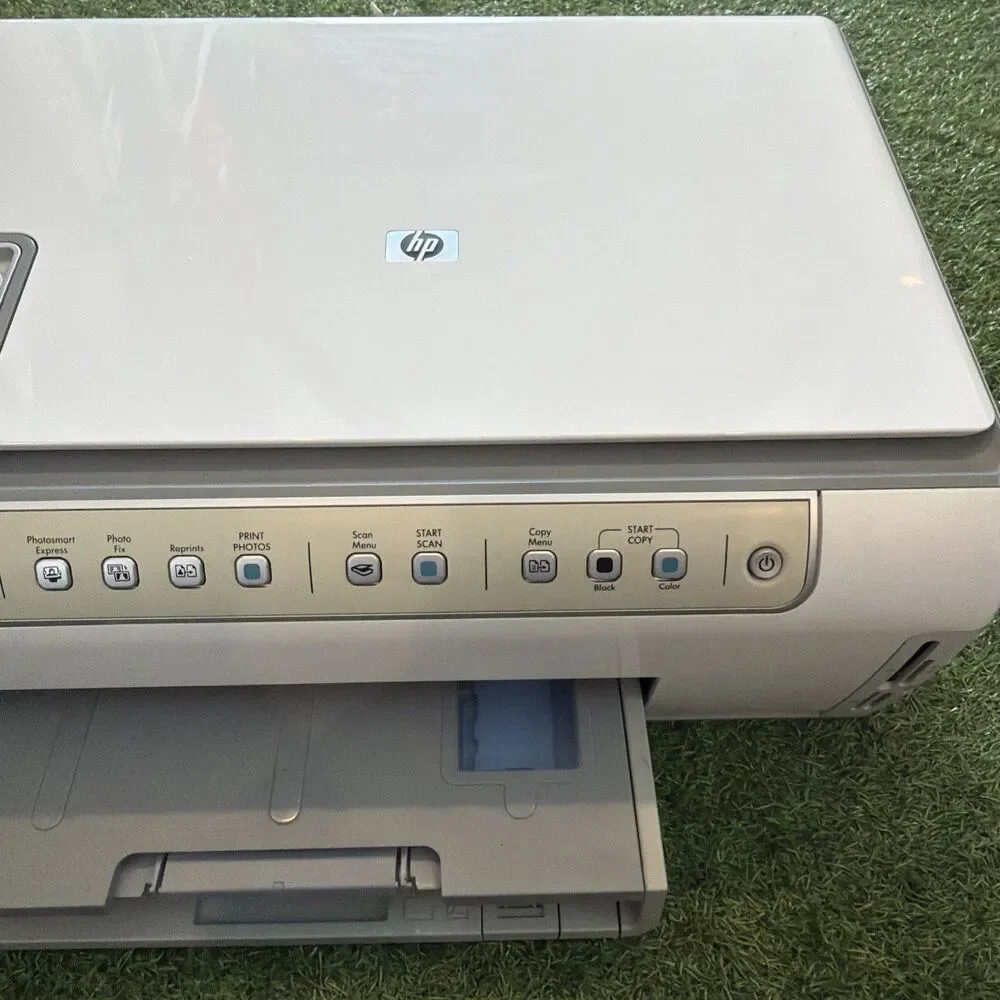 PARTS HP Photosmart C5180 All-In-One Inkjet Printer & Power Cord PARTS ONLY